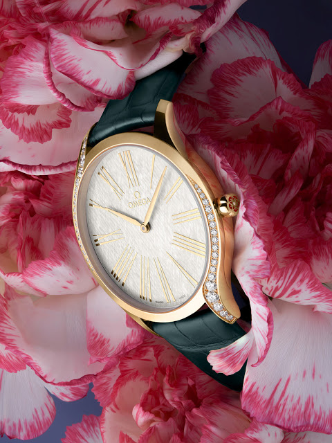 Presentamos las últimas ediciones de la réplica del reloj de señora de Omega con diamantes de De Ville